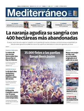 Cover of El Periodico Mediterraneo