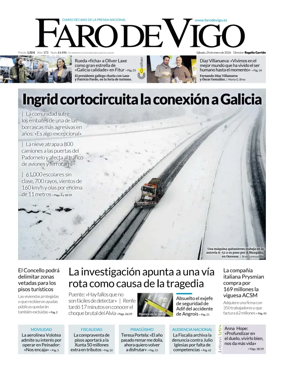 Cover of Faro de Vigo