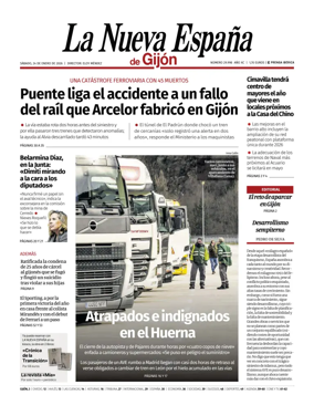 Cover of La Nueva Espana (Gijon)
