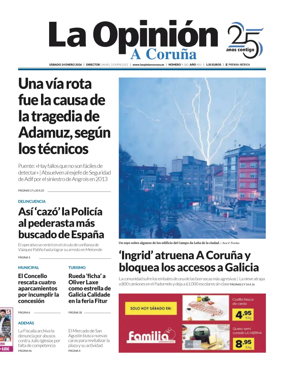 Cover of La Opinion de A Coruna