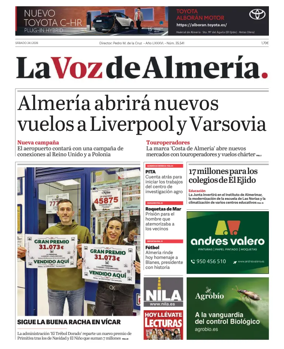 Cover of La Voz de Almeria