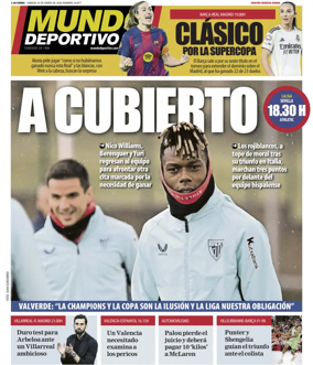 Cover of Mundo Deportivo (Bizkaia-Araba)