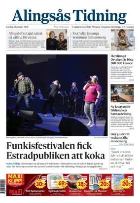 Cover of Alingsas Tidning