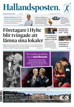 Cover of Hallandsposten