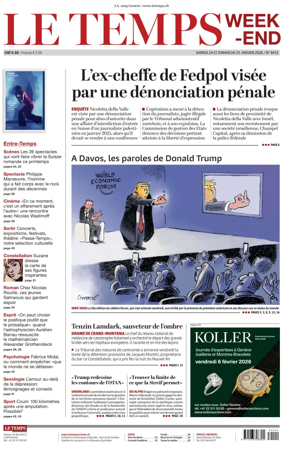 Cover of Le Temps