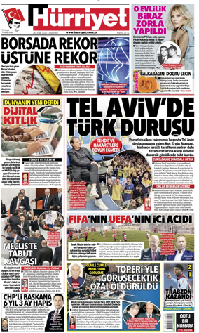 Cover of Hurriyet