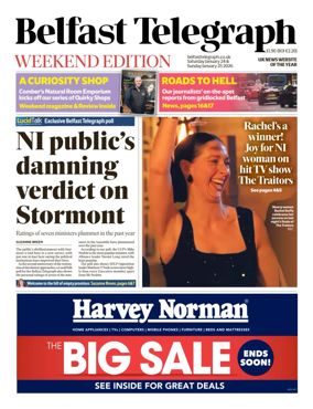 Cover of Belfast Telegraph