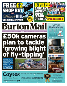 Cover of Burton Mail