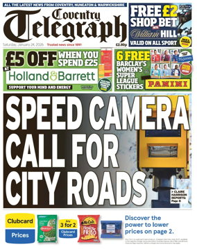 Cover of Coventry Telegraph