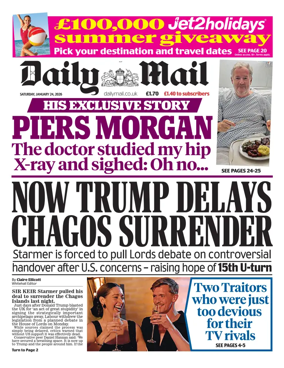 Cover of Daily Mail