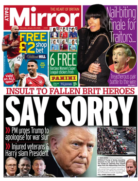 Cover of Daily Mirror