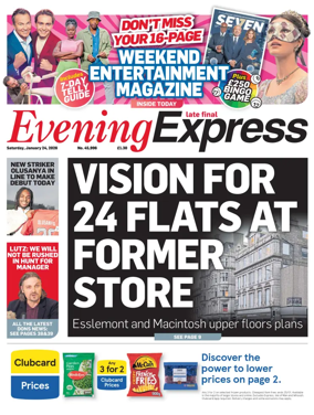 Cover of Evening Express