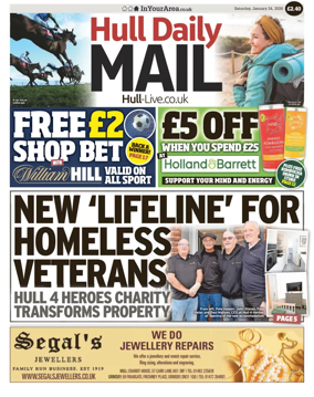 Cover of Hull Daily Mail