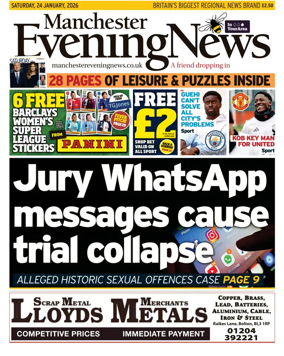 Cover of Manchester Evening News