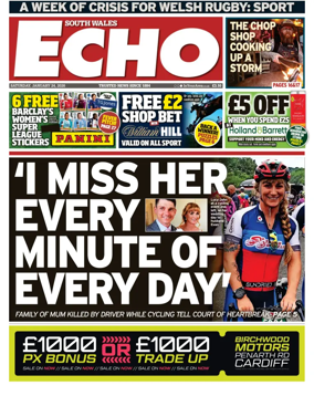 Cover of South Wales Echo