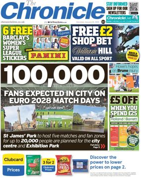 Cover of The Chronicle (UK)