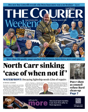 Cover of The Courier & Advertiser (Angus and Dundee)