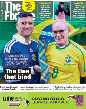 Cover of Herald Sport