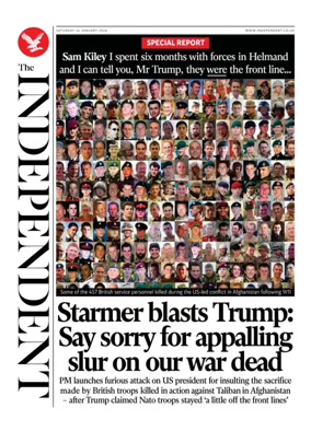 Cover of The Independent