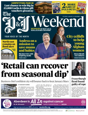 Cover of The Press and Journal (Aberdeen and Aberdeenshire)