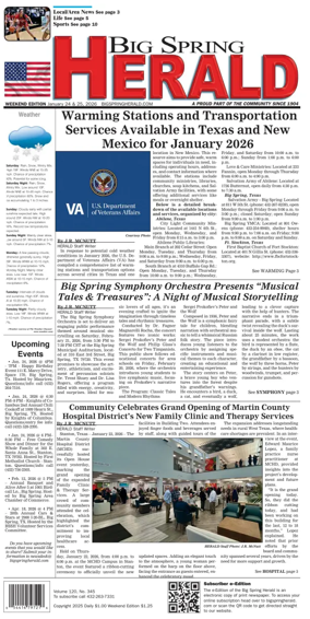 Cover of Big Spring Herald Weekend