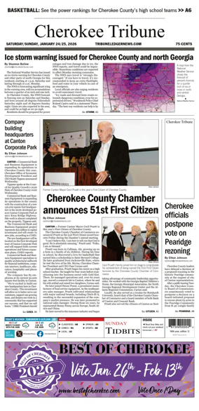 Cover of Cherokee Tribune