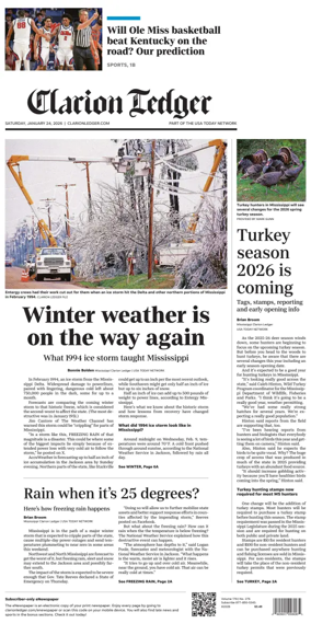 Cover of Clarion Ledger