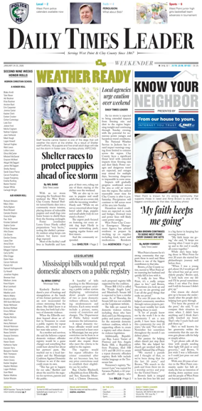 Cover of Daily Times Leader