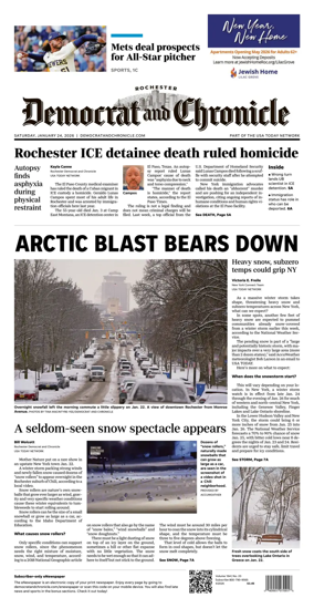 Cover of Democrat and Chronicle