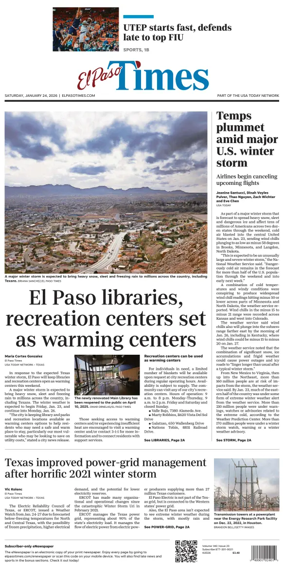 Cover of El Paso Times
