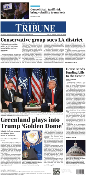 Cover of Great Falls Tribune