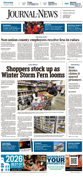 Cover of Hamilton Journal News