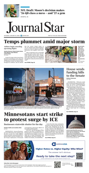 Cover of Journal Star (Peoria)