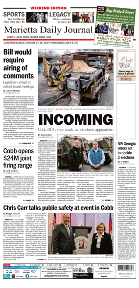 Cover of Marietta Daily Journal