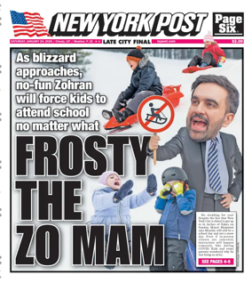 Cover of New York Post