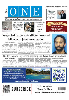 Cover of Observer News Enterprise