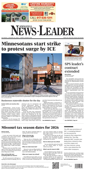 Cover of Springfield News-Leader