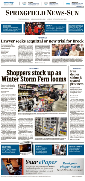 Cover of Springfield News-Sun