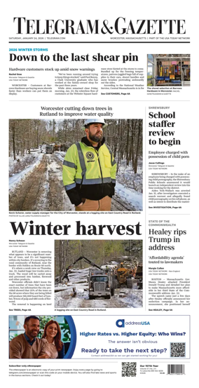 Cover of Telegram & Gazette