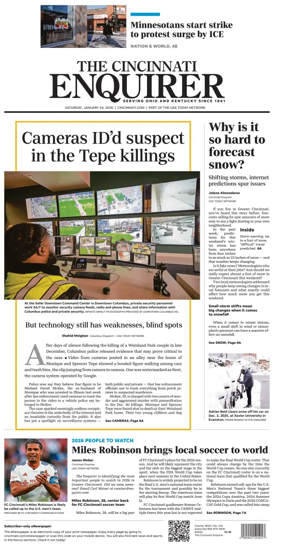 Cover of The Cincinnati Enquirer