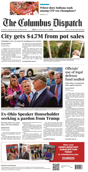 Cover of The Columbus Dispatch