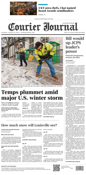 Cover of The Courier-Journal (Louisville)