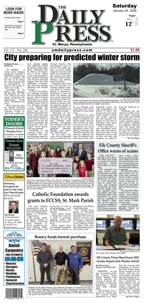 Cover of The Daily Press