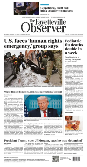 Cover of The Fayetteville Observer