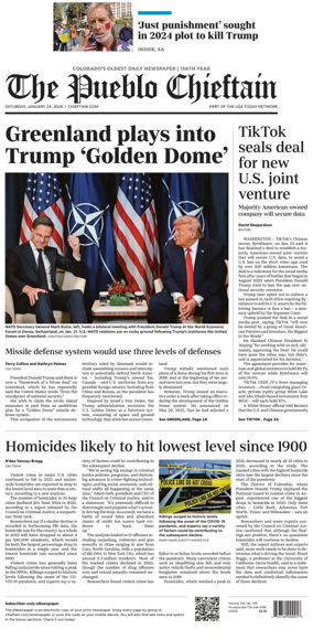 Cover of The Pueblo Chieftain