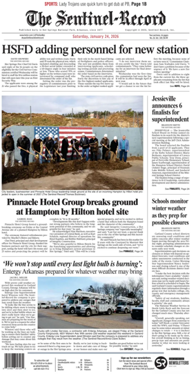 Cover of The Sentinel-Record