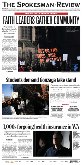 Cover of The Spokesman-Review (Spokane)