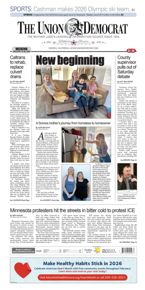 Cover of The Union Democrat