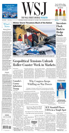 Cover of The Wall Street Journal