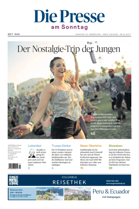 Cover of Die Presse am Sonntag